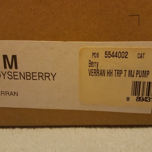 Jessica Simpson Verran Women's Size 7 Boysenberry Stiletto Pumps - Picture 2 of 2